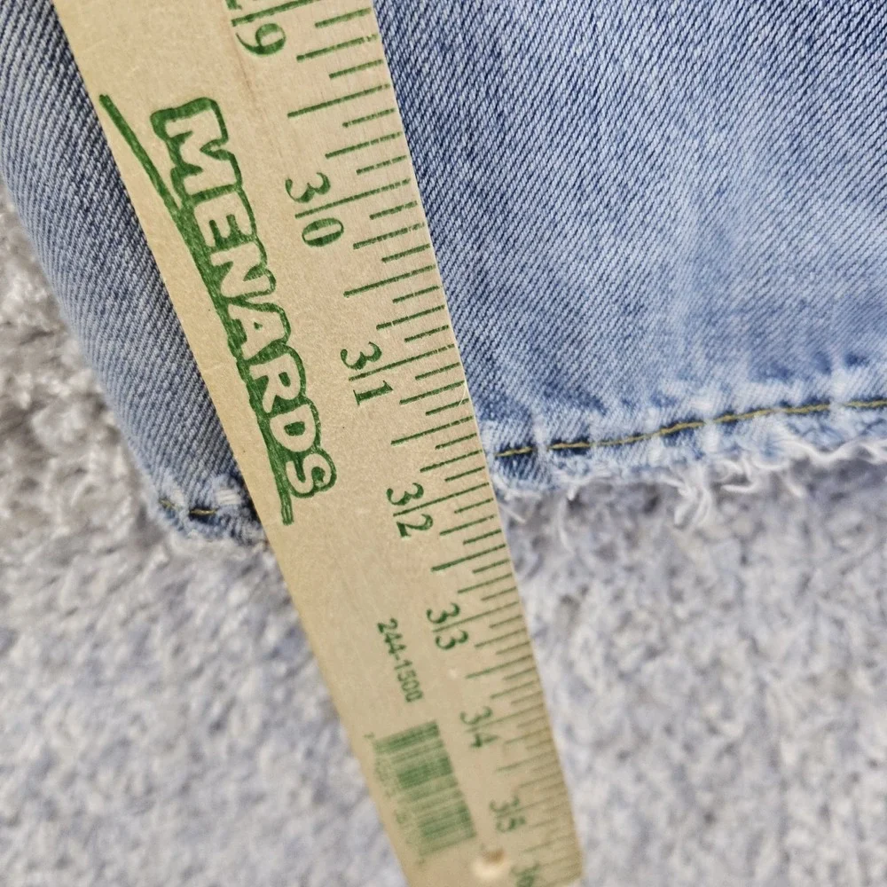 Polo Ralph Lauren Vintage Classic 67 Button Fly Denim Jeans Size 32x32 Thrashed